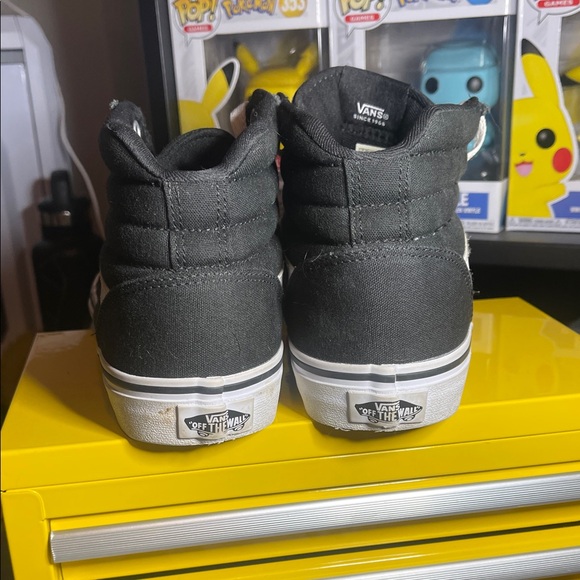 Vans women High-Top Sneakers - Black and White - Picture 4 of 7